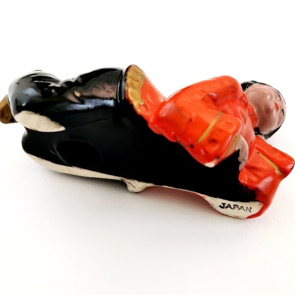 50s Ceramic Chinese Girl Shelf Edge Figurine - Picture 14 of 16